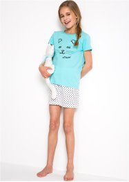Pyjashort fille (Ens. 2 pces.) en coton, bpc bonprix collection
