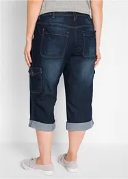 Cargo Jeans, Mid Waist, Stretch, bonprix