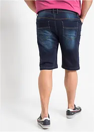 Sweat-Jeans-Bermuda m. Komfortschnitt, Regular Fit, bonprix