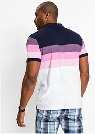 Jersey Poloshirt aus reiner Baumwolle, Kurzarm, bonprix