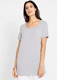 Basic Long-T-Shirt 2er-Pack, Kurzarm, bonprix