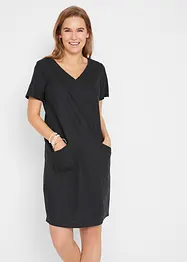 Mini-robe avec du lin, bonprix