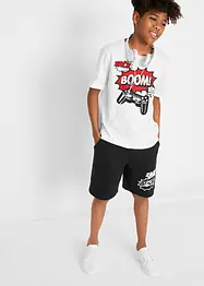 T-shirt et bermuda (ens. 2 pces) en jersey 100% coton, bonprix