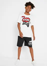 T-shirt et bermuda (ens. 2 pces) en jersey 100% coton, bonprix