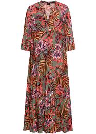 Robe longue imprimée taille courte, BODYFLIRT