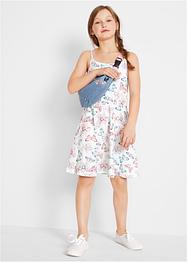 Mädchen Sommer-Jerseykleid (2er-Pack) mit Bio-Baumwolle, bpc bonprix collection