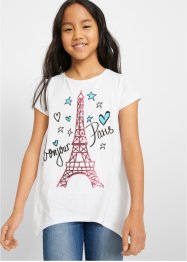 Mädchen Shirt mit Zipfel, bpc bonprix collection