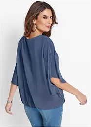 Chiffon Tunika mit Untertop, bonprix