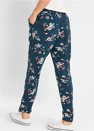 Pantalon à enfiler en viscose avec taille confortable et large au niveau des cuisses, bonprix