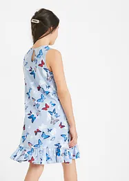 Robe volantée en jersey 100% coton, bonprix