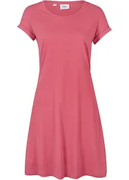 Shirtkleid aus Bio-Baumwolle, Kurzarm, bonprix