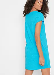 Boxy-Jerseykleid aus Bio-Baumwolle, Kurzarm, bonprix