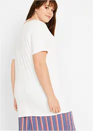 Basic Long-T-Shirt 2er-Pack, Kurzarm, bonprix