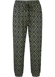 3/4-Hose aus fließendem Viskosemix, bonprix