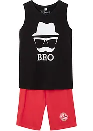 Jungen Tanktop und kurze Hose (2-tlg.Set) aus Bio Baumwolle, bonprix