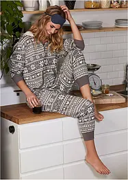 Loungewear Overall oversized aus Sweatware, bonprix