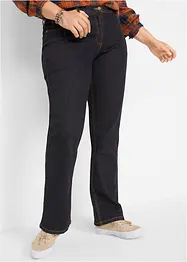 Straight Jeans Mid Waist, Stretch, bonprix