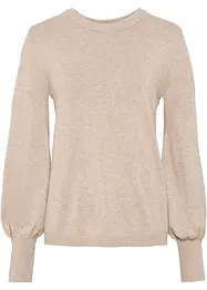 Pullover mit Ballon-Ärmel, bonprix