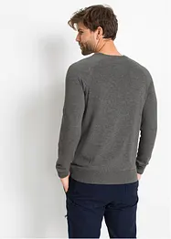 Lot de 2 pulls en fine maille 100% coton, bonprix