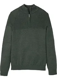 Troyer Pullover mit Baumwolle, bonprix