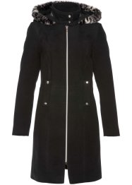 Joli manteau avec synthétique imitation fourrure, bpc selection