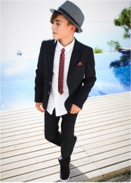Costume garçon + chemise + cravate (Ens. 4 pces.), bpc bonprix collection