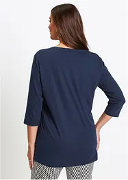 Longshirt aus reiner Baumwolle, bonprix