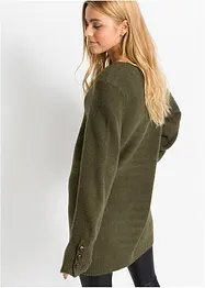 Longpullover mit Knöpfen, bonprix