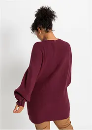 Pull long à boutons, bonprix