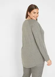 Oversize Longshirt mit Rundhalsausschnitt, bonprix