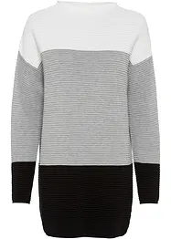 Gestreifter Long-Pullover, bonprix