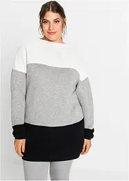 Gestreifter Long-Pullover, bonprix