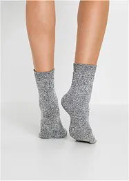 Thermo Frottee Socken mit Bio-Baumwolle (5er Pack), bonprix