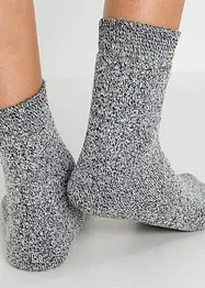 Thermo Frottee Socken mit Bio-Baumwolle (5er Pack), bonprix