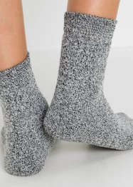 Thermo Frottee Socken (5er Pack) mit Bio-Baumwolle, bpc bonprix collection