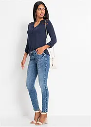 Jean skinny taille mi-haute, stretch, bonprix