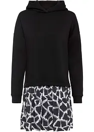 Robe sweat style 2 en 1, bonprix