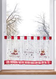 Scheibengardine mit Elchstickerei, bpc living bonprix collection