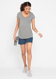 Basic Umstandsshirts mit Bio-Baumwolle (2-er Pack), bpc bonprix collection