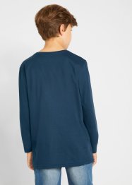 Jungen Langarmshirt  aus Bio-Baumwolle (2er-Pack), bpc bonprix collection