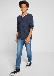 Jungen Henleyshirt 2-in1 Optik, bpc bonprix collection