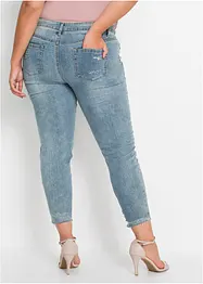Jean skinny extensible à taille mi-haute, bonprix