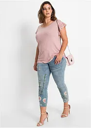 Jean skinny extensible à taille mi-haute, bonprix