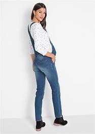 Umstands-Jeanslatzhose, Straight, bpc bonprix collection