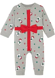 Baby Sweat-Overall Weihnachten aus Bio Baumwolle, bpc bonprix collection