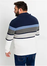 Pull en grosse maille à col tube 100% coton, bonprix