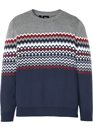 Norweger Pullover mit reiner Baumwolle, bonprix