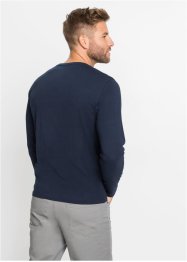 T-shirt manches longues en coton bio, bpc bonprix collection