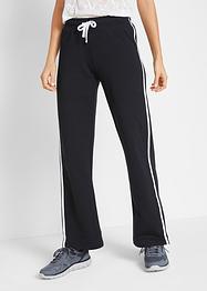 Lot de 2 pantalons de jogging en coton, Straight, bpc bonprix collection