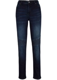 Maite Kelly Stretch-Jeans mit Bikerdetails, bpc bonprix collection